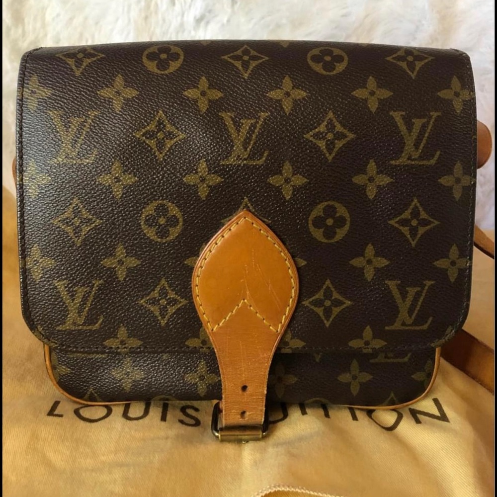 Authentic LV Cartouchiere Monogram